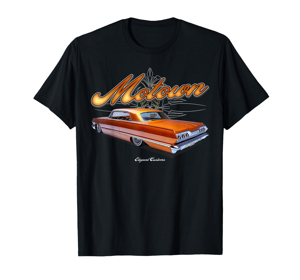 1963 Impala Motown Low Rider Kustom Lead T-Shirt - Minimalist Print Unisex - T-Shirt, Sweatshirt, Hoodie