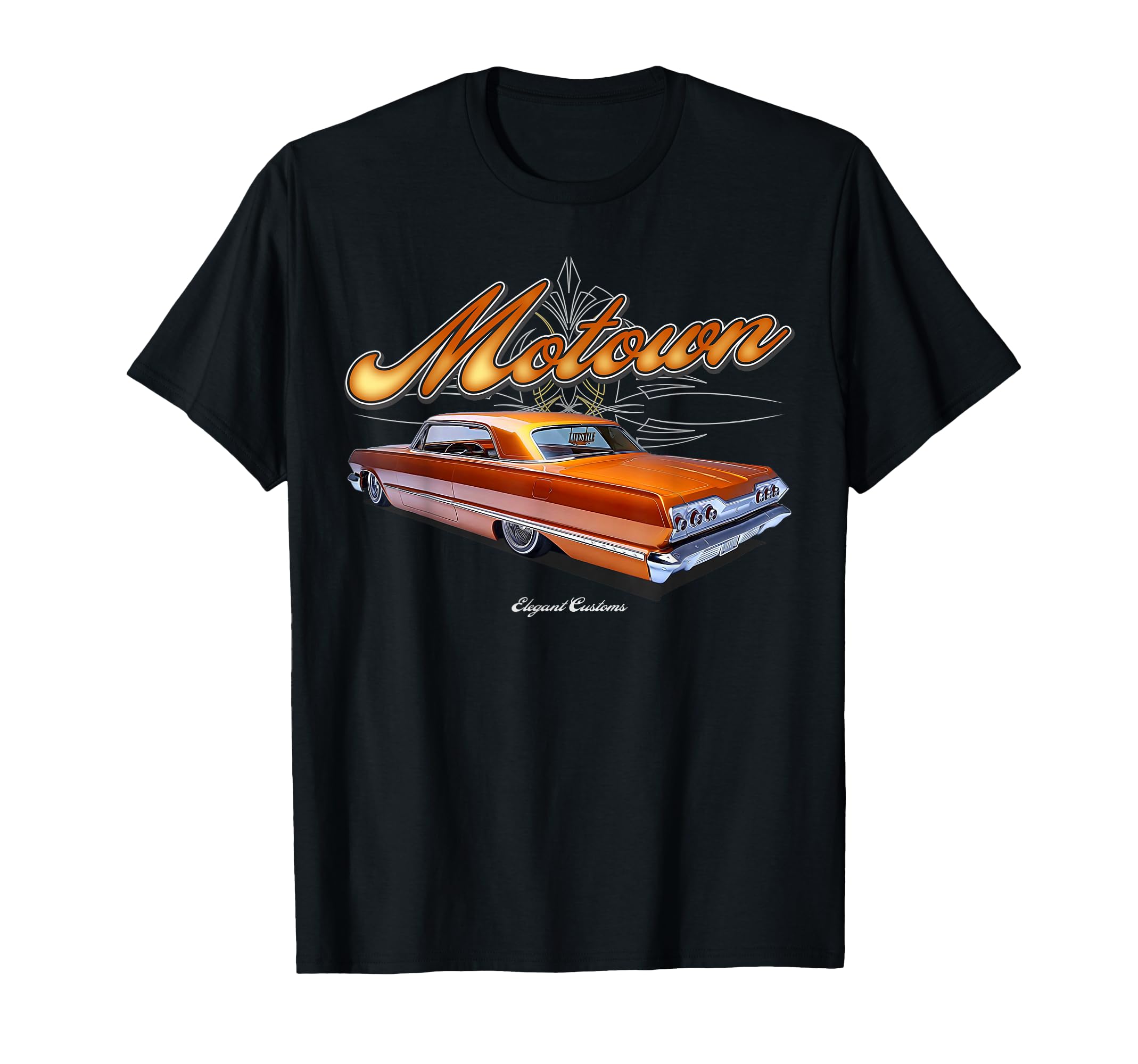 1963 Impala Motown Low Rider Kustom Lead T-Shirt - Minimalist Print Unisex - T-Shirt, Sweatshirt, Hoodie