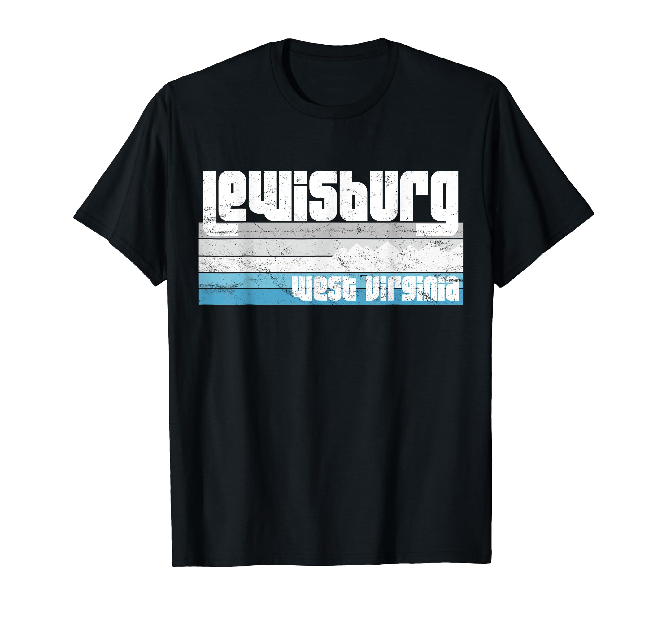 Lewisburg West Virginia Wv Vacation T-Shirt - Novelty Apparel for Adults - T-Shirt, Sweatshirt, Hoodie