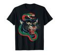 Panther Snake American Traditional Old T-Shirt - Graphic Print Men Women - T-Shirt, Sweatshirt, Hoodie