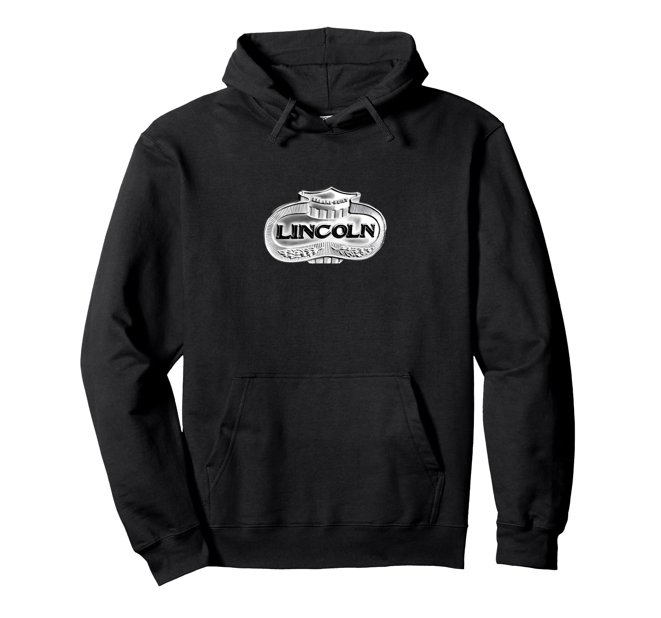 Lincoln Car Logo Hoodie - Fun Novelty Design for Adults - T-Shirt, Sweatshirt, Hoodie