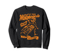 Flat Track Motorcycle Race Sweatshirt - Novelty Apparel Men Women - T-Shirt, Sweatshirt, Hoodie