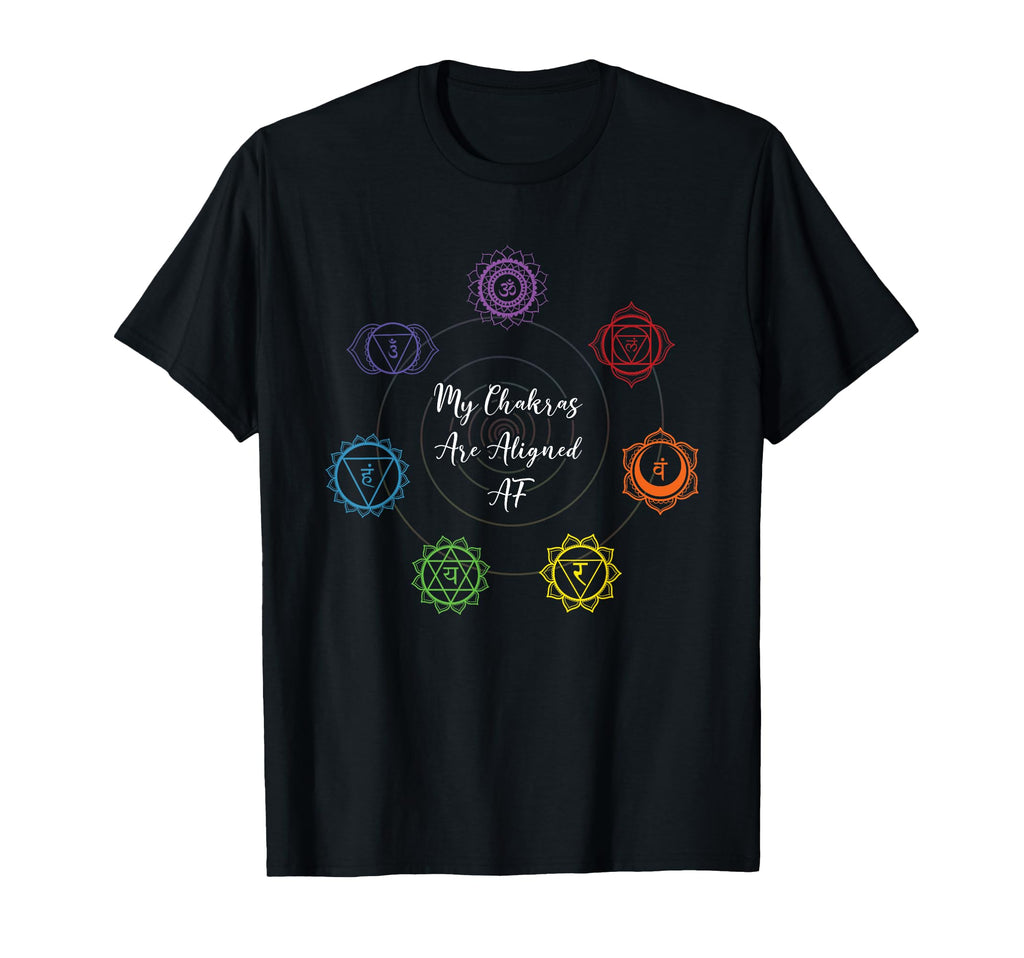 Chakra Alignment Reiki Crystals And T-Shirt - Aesthetic Graphic Men Women - T-Shirt, Sweatshirt, Hoodie
