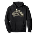 Cafe Racer Ghost Race Rider Motorcycle Hoodie - Streetwear Style Unisex - T-Shirt, Sweatshirt, Hoodie