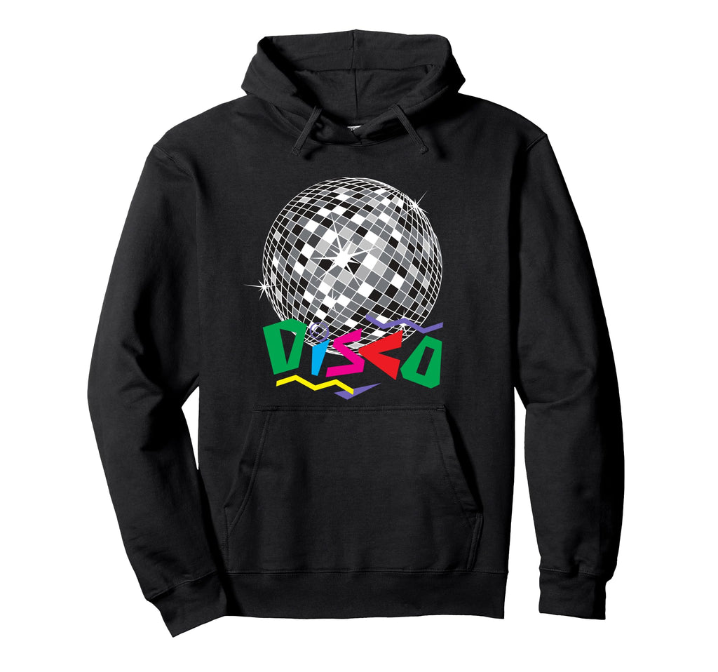 Disco Ball Music Dancing 70S 80S Hoodie - Novelty Apparel Men Women - T-Shirt, Sweatshirt, Hoodie