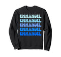Emmanuel Name Stack Sweatshirt - Fun Novelty Design for Adults - T-Shirt, Sweatshirt, Hoodie