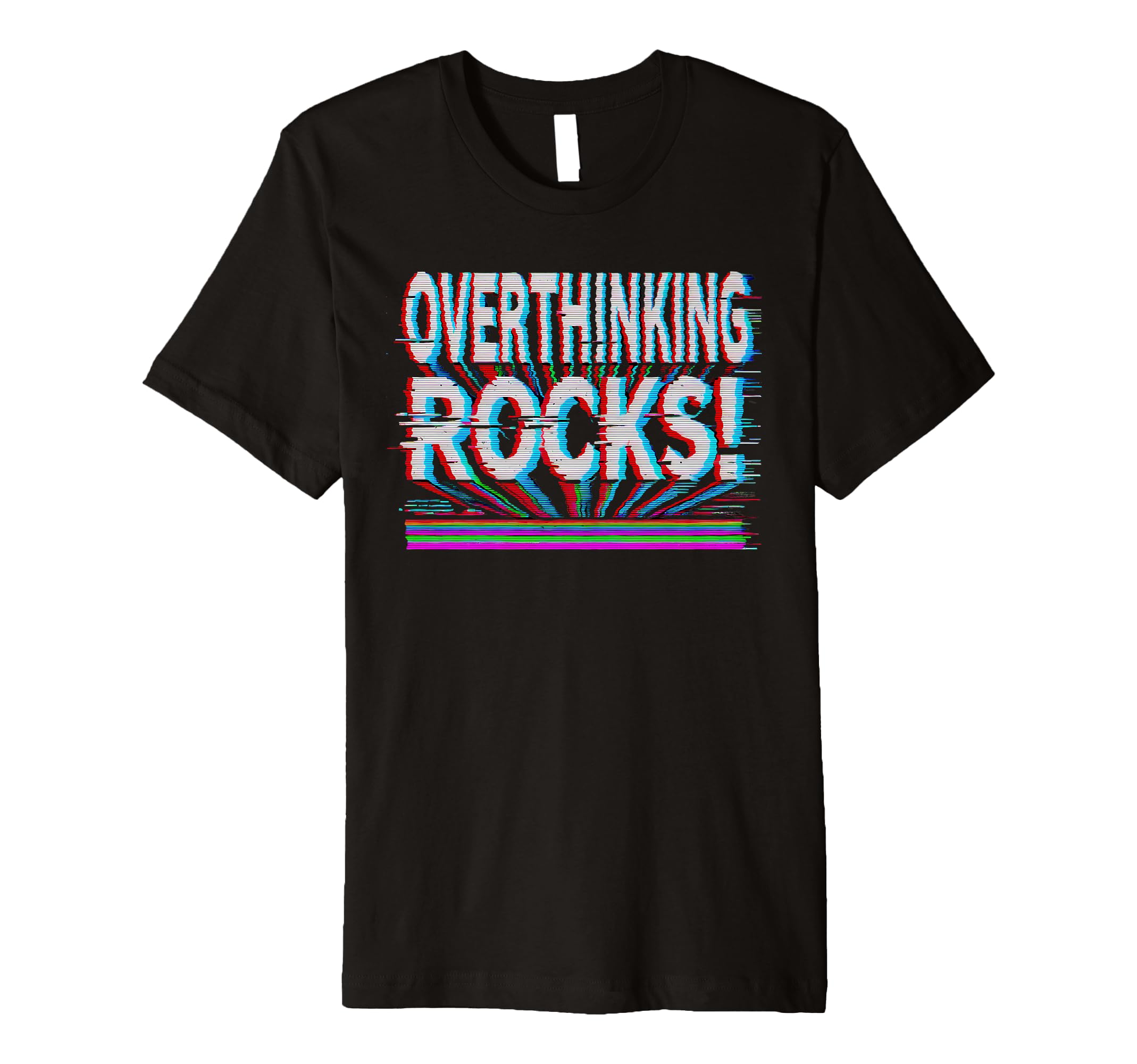 Overthinking Rocks Funny Anxiety T-Shirt - Aesthetic Graphic Unisex - T-Shirt, Sweatshirt, Hoodie