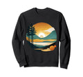 Surreal Summertime 1970S Nature Sweatshirt - Fun Novelty Design for Adults - T-Shirt, Sweatshirt, Hoodie