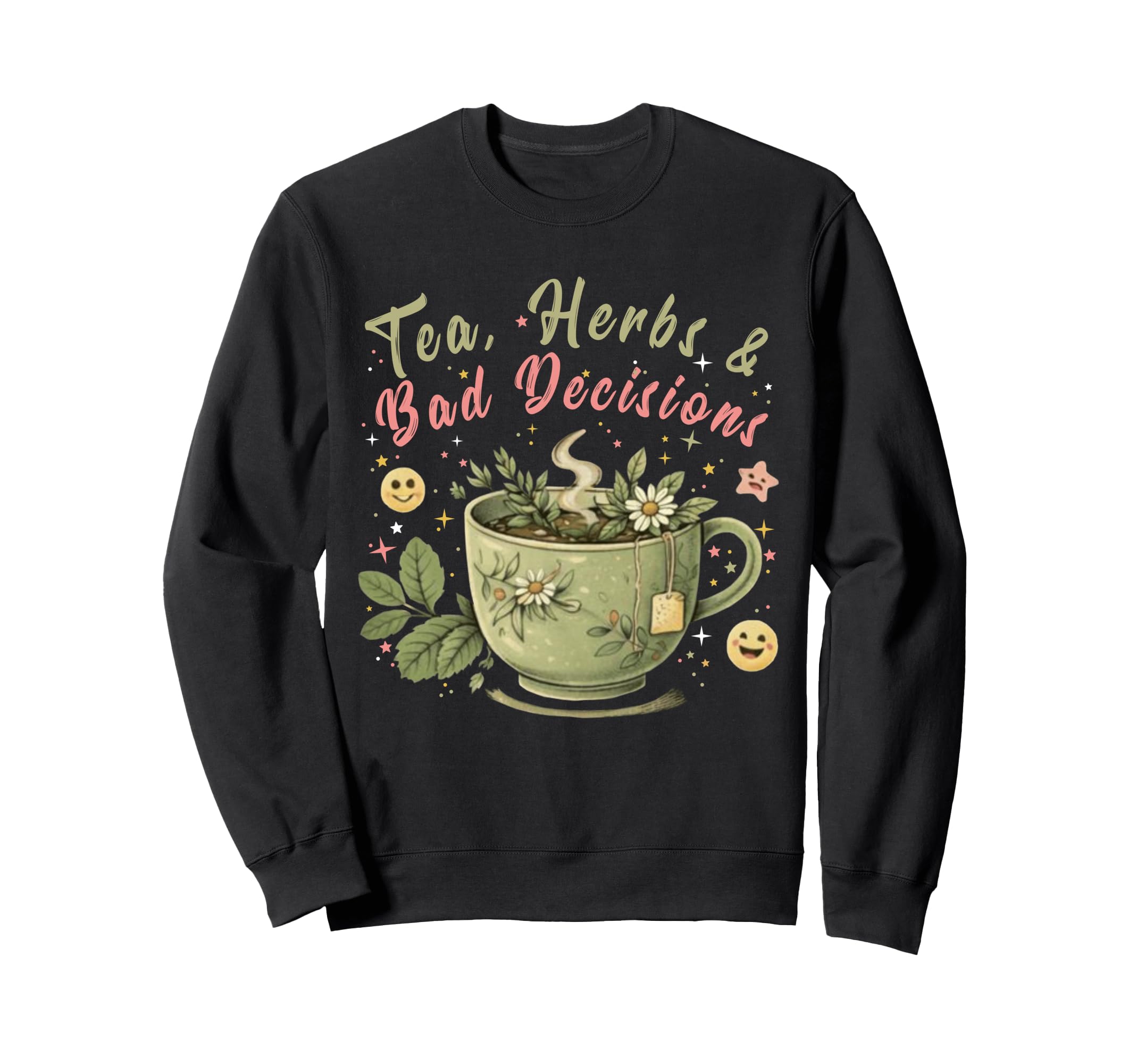 Funny Wellness Vibes Aesthetic Sweatshirt - Casual Everyday Wear Men Women - T-Shirt, Sweatshirt, Hoodie