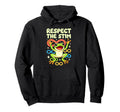 Respect Stim Infinity Frog Hoodie - Fun Novelty Design Unisex - T-Shirt, Sweatshirt, Hoodie