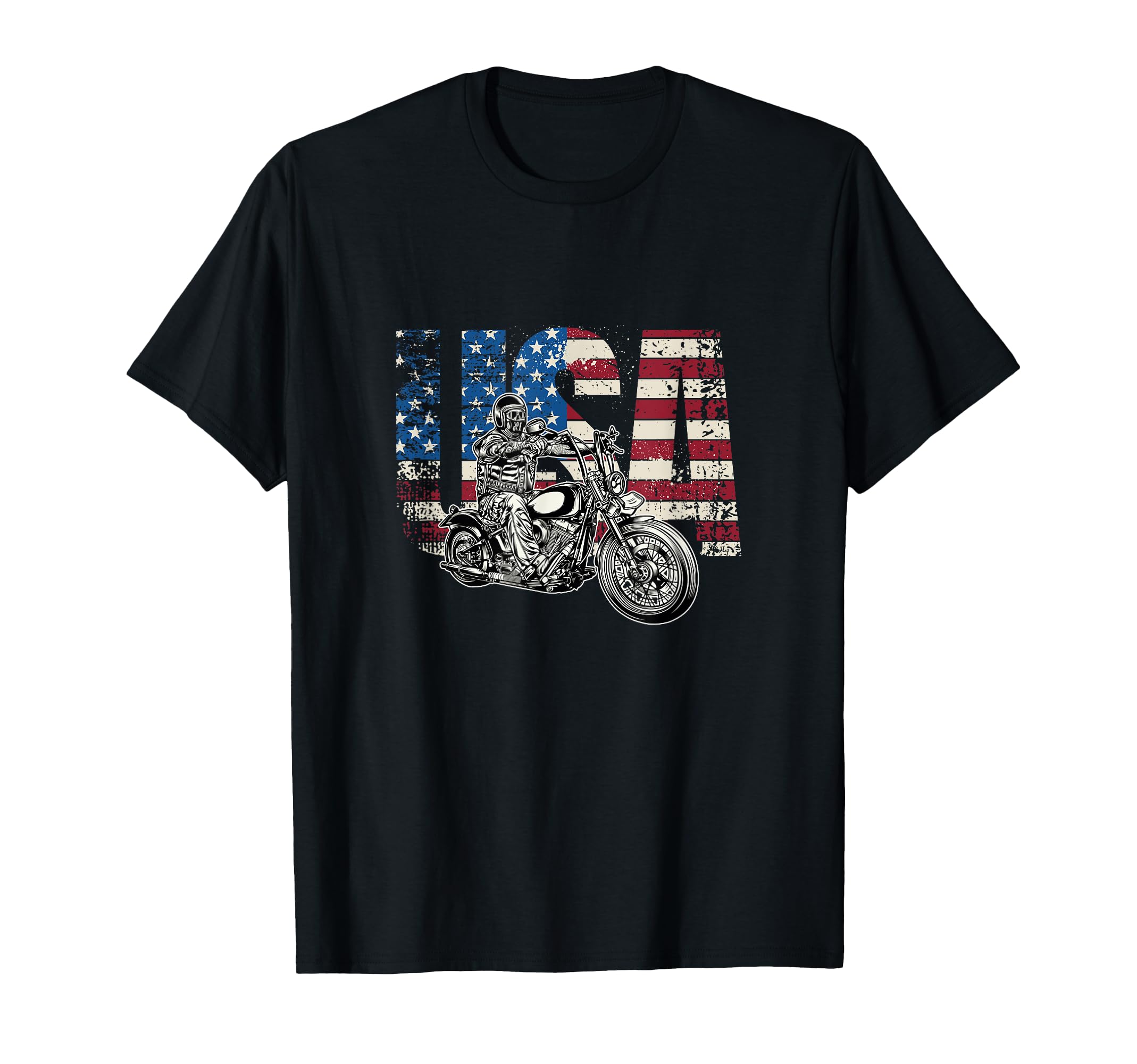 Motorcycle Usa Motorcycle T-Shirt - Fun Novelty Design Men Women - T-Shirt, Sweatshirt, Hoodie