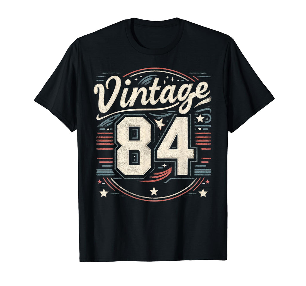 1984 Birthday 84 Born 1984 Typography T-Shirt - Novelty Apparel Men Women - T-Shirt, Sweatshirt, Hoodie