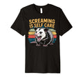 Opossum Therapeutic Screaming Stress T-Shirt - Novelty Apparel Men Women - T-Shirt, Sweatshirt, Hoodie