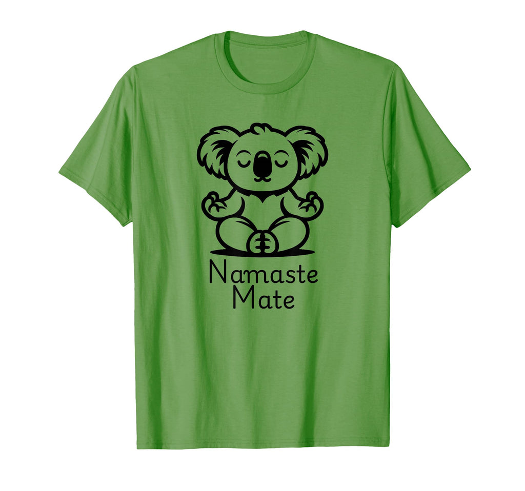 Meditating Aussie Koala Bear Yoga T-Shirt - Minimalist Print Men Women - T-Shirt, Sweatshirt, Hoodie