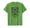 Meditating Aussie Koala Bear Yoga T-Shirt - Minimalist Print Men Women - T-Shirt, Sweatshirt, Hoodie