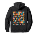 Dear Person Behind Future Is Bright Hoodie - Minimalist Print Unisex - T-Shirt, Sweatshirt, Hoodie