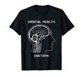 Mental Health Matters Mind Your Mental T-Shirt - Minimalist Print Unisex - T-Shirt, Sweatshirt, Hoodie