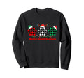 Merry Dog Paws Buffalo Plaid Mental Sweatshirt - Graphic Print Unisex - T-Shirt, Sweatshirt, Hoodie