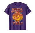 Western Rubber Duck Cowboy Whats T-Shirt - Custom Art Print Men Women - T-Shirt, Sweatshirt, Hoodie