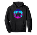 Cat Retrowave Synthwave Vaporwave Cat Hoodie - Unique Graphic Unisex - T-Shirt, Sweatshirt, Hoodie