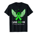 I Wear Green Mental Health Awareness T-Shirt - Trendy Graphic Unisex - T-Shirt, Sweatshirt, Hoodie