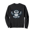 Meditation Owl Yoga Pose Relaxing Animal Sweatshirt - Graphic Print Unisex - T-Shirt, Sweatshirt, Hoodie