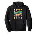 Cafeteria Crew Member School Food Hoodie - Minimalist Print for Adults - T-Shirt, Sweatshirt, Hoodie