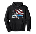 Patriotic Old School 1969 Nova Ss Hoodie - Aesthetic Graphic Men Women - T-Shirt, Sweatshirt, Hoodie