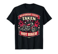 Motorcycle Biker Girlfriend Wife T-Shirt - Custom Art Print Men Women - T-Shirt, Sweatshirt, Hoodie