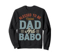 Blessed To Be Called Dad And Babo Sweatshirt - Custom Art Print for Adults - T-Shirt, Sweatshirt, Hoodie