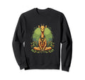 Yoga Giraffe Meditation Sweatshirt - Fun Novelty Design Men Women - T-Shirt, Sweatshirt, Hoodie