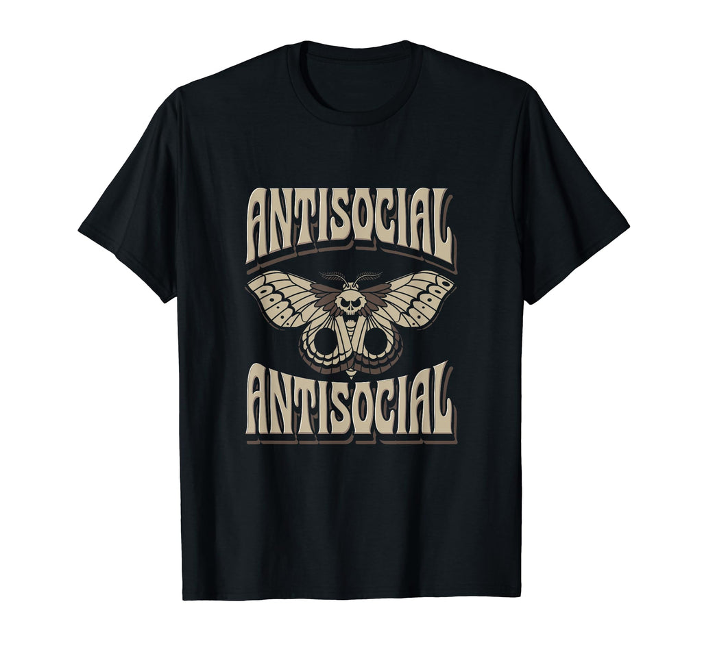 Antisocial Butterfly Socially T-Shirt - Casual Everyday Wear for Adults - T-Shirt, Sweatshirt, Hoodie
