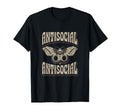 Antisocial Butterfly Socially T-Shirt - Casual Everyday Wear for Adults - T-Shirt, Sweatshirt, Hoodie