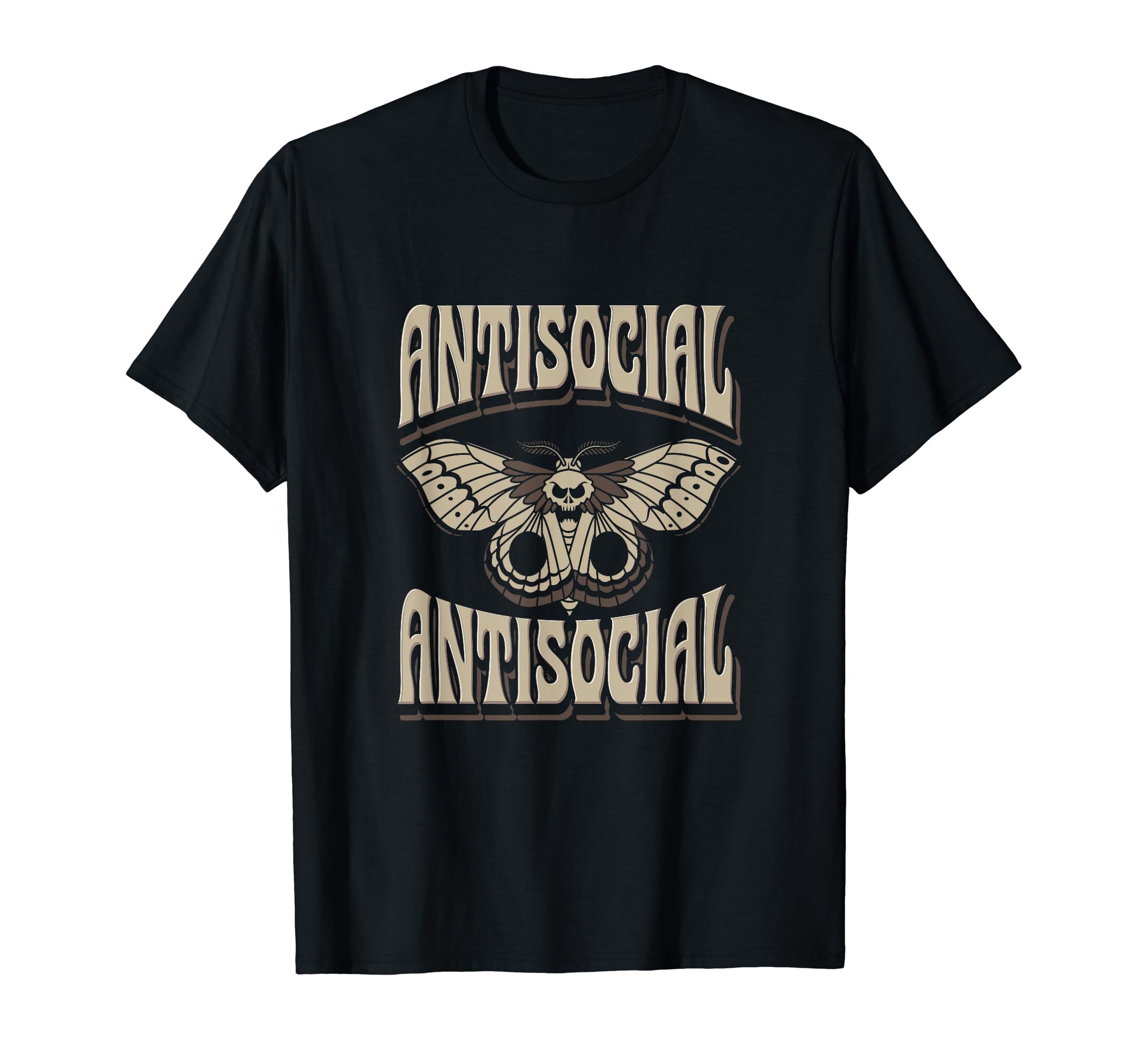 Antisocial Butterfly Socially T-Shirt - Casual Everyday Wear for Adults - T-Shirt, Sweatshirt, Hoodie