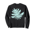 Tropical Fern Leaf S Muted Color S Sweatshirt - Minimalist Print Men Women - T-Shirt, Sweatshirt, Hoodie