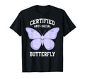 Certified Anti Social Butterfly T-Shirt - Casual Everyday Wear Unisex - T-Shirt, Sweatshirt, Hoodie