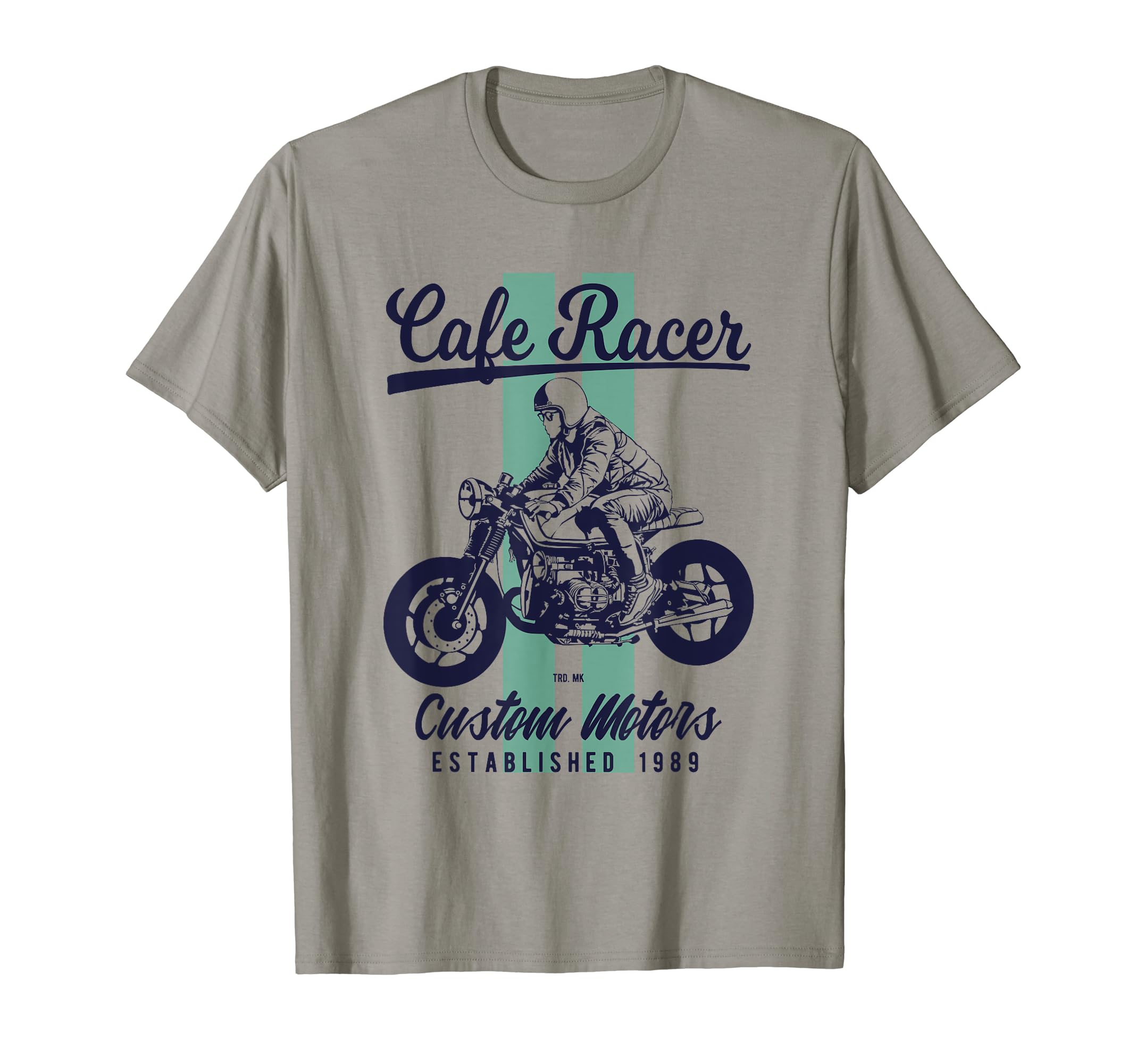 Cafe Racer Custom Motors Est 1989 T-Shirt - Minimalist Print Unisex - T-Shirt, Sweatshirt, Hoodie