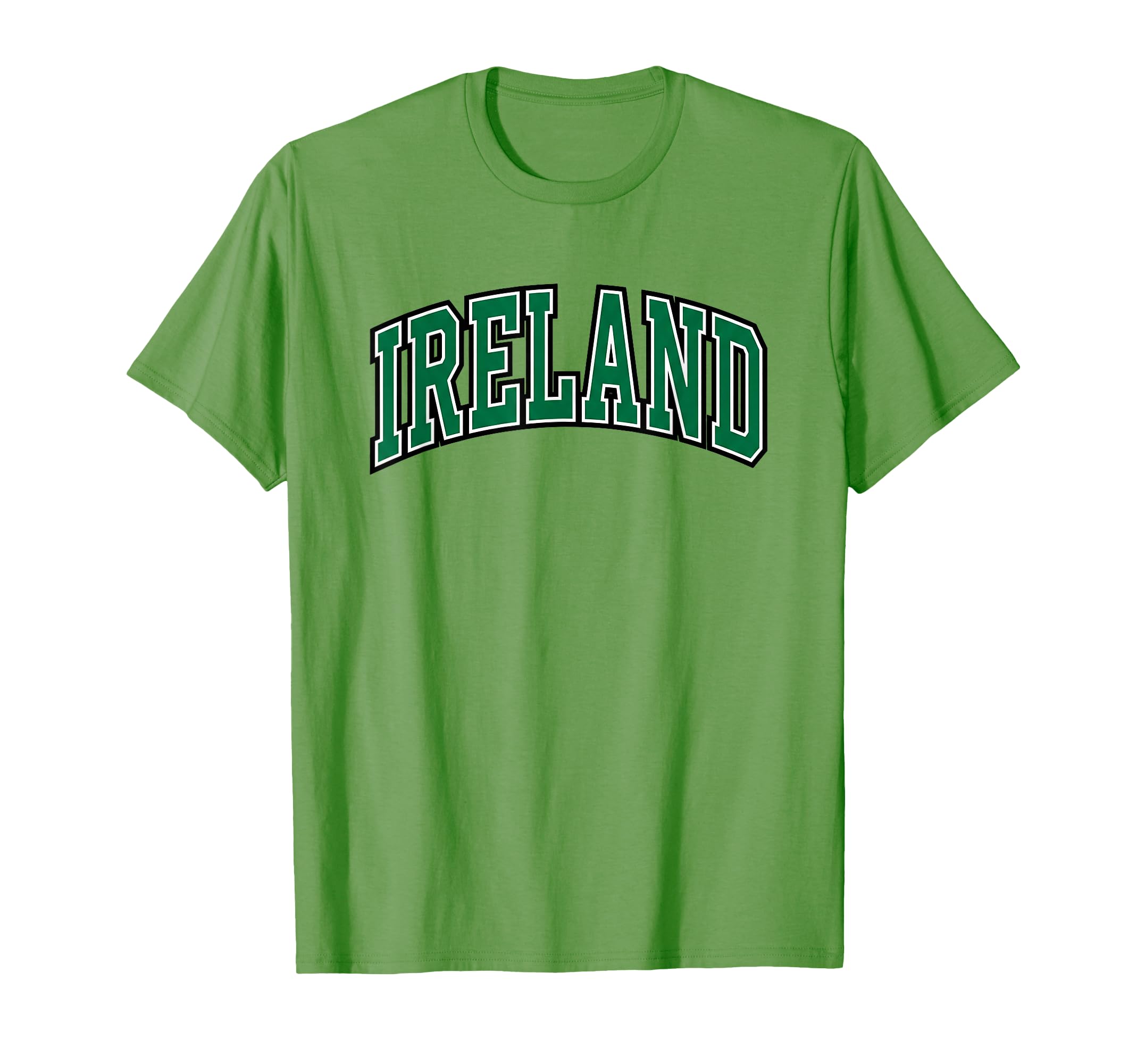 Ireland Flag Typography Souvenir T-Shirt - Novelty Apparel Men Women - T-Shirt, Sweatshirt, Hoodie