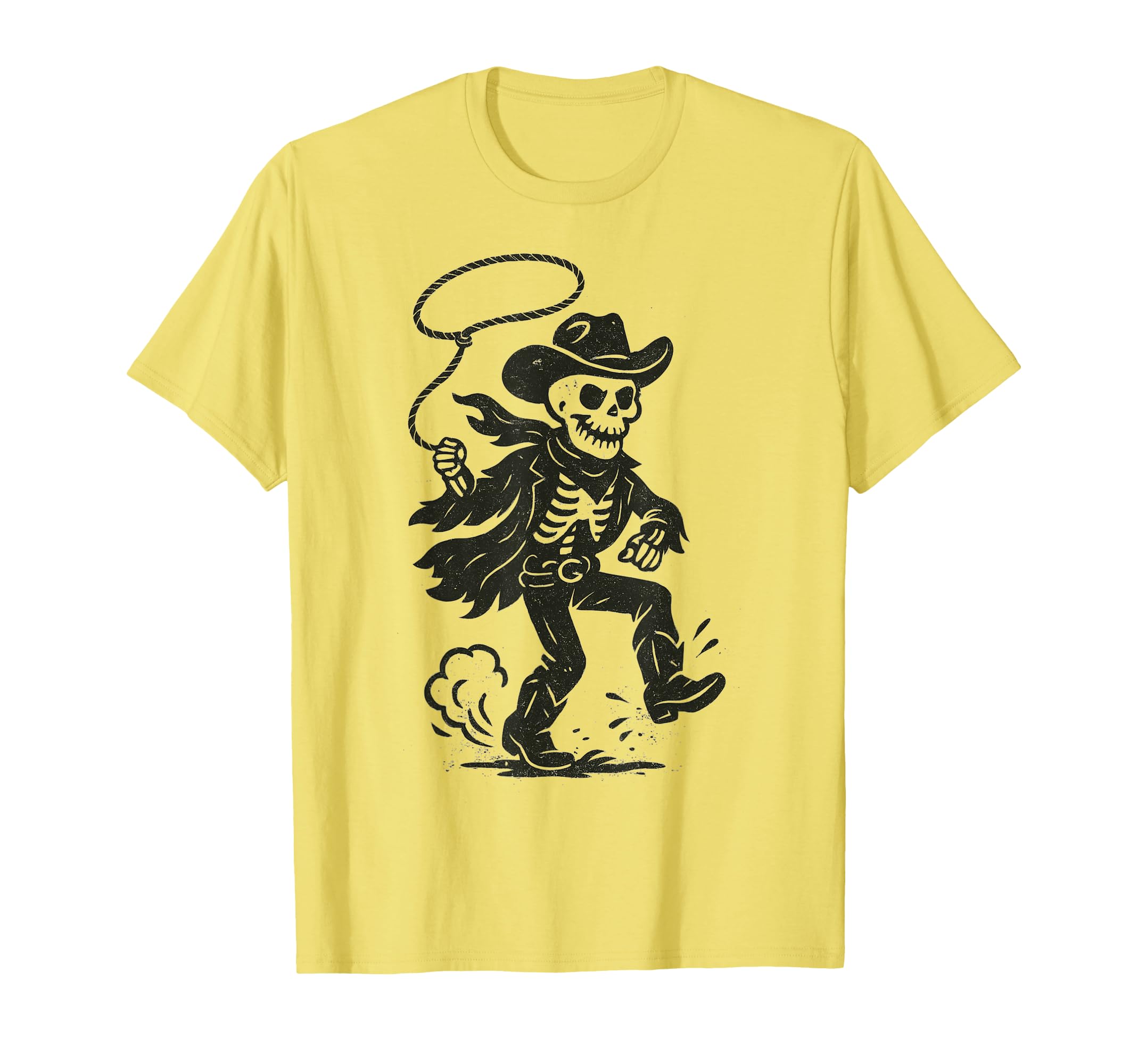 Skeleton Cowboy Western Country T-Shirt - Streetwear Style for Adults - T-Shirt, Sweatshirt, Hoodie