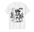 Cowboy Dog Funny Australian Cattle Ufo T-Shirt - Graphic Print for Adults - T-Shirt, Sweatshirt, Hoodie