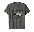 Pine Grove Car Show Weekend Black T-Shirt - Fun Novelty Design Men Women - T-Shirt, Sweatshirt, Hoodie