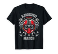 Biker Born March Motorcycle Birthday T-Shirt - Novelty Apparel Unisex - T-Shirt, Sweatshirt, Hoodie