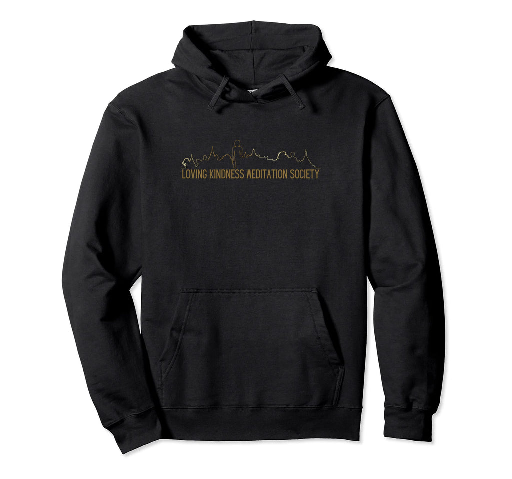 Mindfulness Buddha Buddhism Spiritual Yoga Hoodie - Graphic Print Unisex - T-Shirt, Sweatshirt, Hoodie
