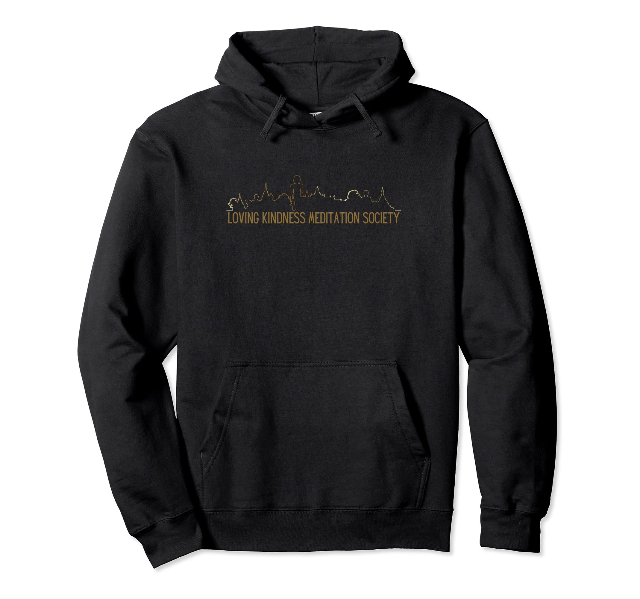 Mindfulness Buddha Buddhism Spiritual Yoga Hoodie - Graphic Print Unisex - T-Shirt, Sweatshirt, Hoodie