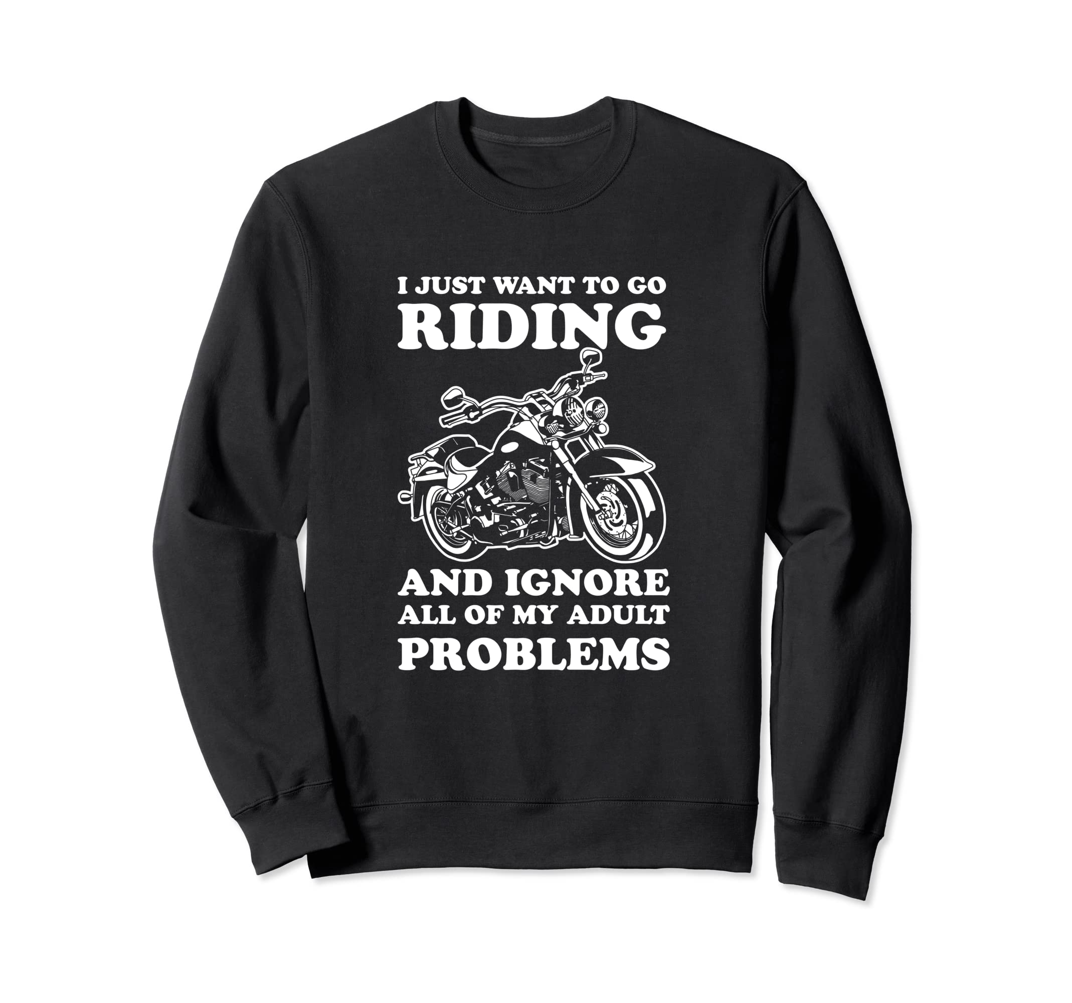 Motorcycle Lover Motorcycle Sweatshirt - Custom Art Print for Adults - T-Shirt, Sweatshirt, Hoodie