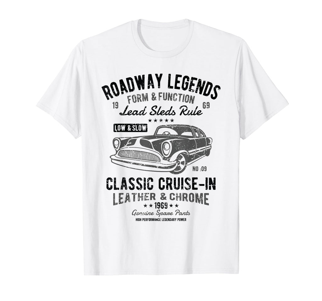 Automotive Nostalgia Car Cruise T-Shirt - Graphic Print Men Women - T-Shirt, Sweatshirt, Hoodie