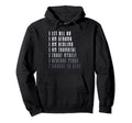 Bedtime Affirmations Adults Physical Hoodie - Unique Graphic Men Women - T-Shirt, Sweatshirt, Hoodie