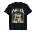 Y2K Cat Silly Angel 90S 2000S Grunge T-Shirt - Graphic Print Men Women - T-Shirt, Sweatshirt, Hoodie