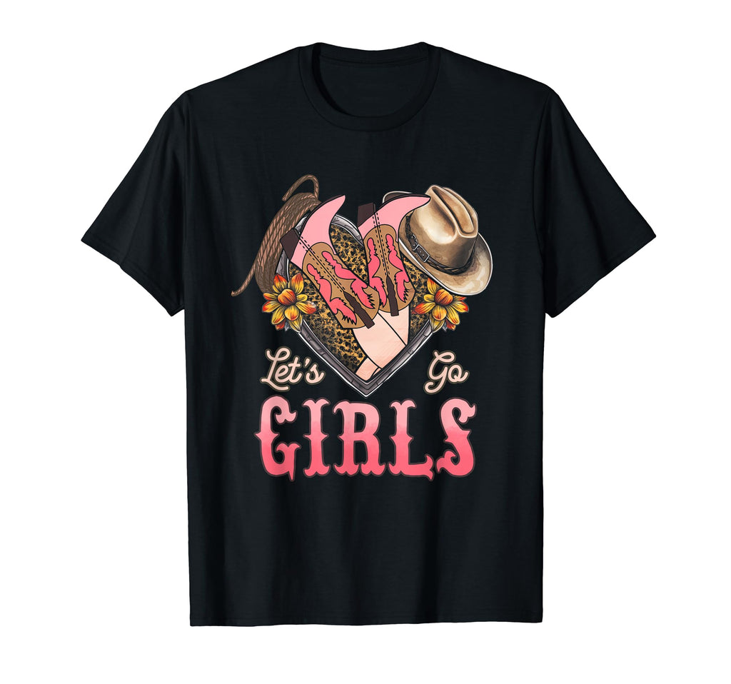 Lets Go Leopard Lip Cowboy Hat Western T-Shirt - Trendy Graphic Men Women - T-Shirt, Sweatshirt, Hoodie