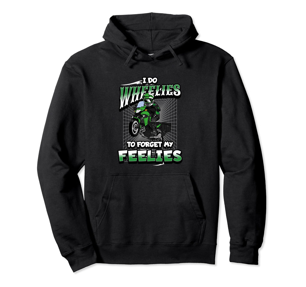 Biker Motorcycle Motorcycle Funny Hoodie - Novelty Apparel Unisex - T-Shirt, Sweatshirt, Hoodie